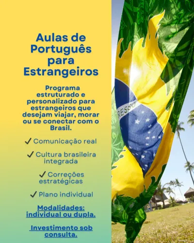 Aulas de Português para ESTRANGEIROS