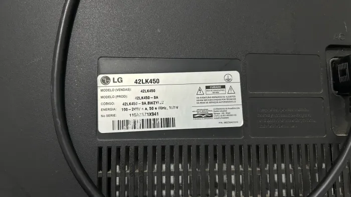 TV LG 42? Full HD modelo 42LK450
