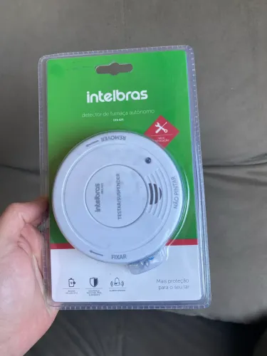 Kit 4 Detector de Fumaça Intelbras DFA 620 Novo Lacrado
