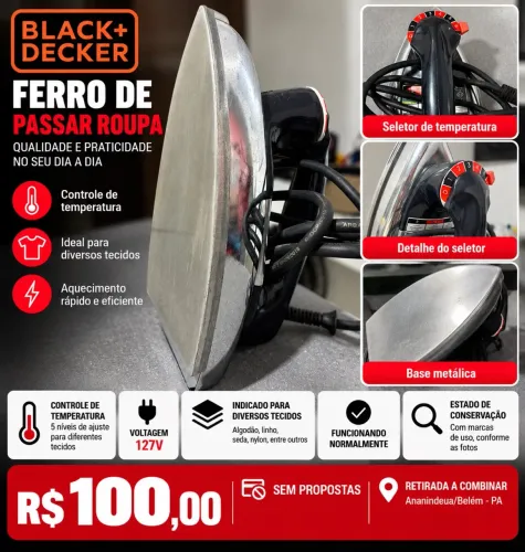 Ferro de passar roupas 