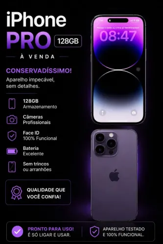 Celular iPhone pro 14