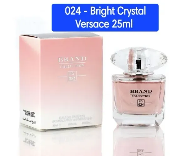 Perfume Brand Collection nº 024 - 25ml Inspiração: Bright Crystal de Versace