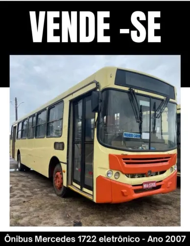 Ônibus mercedes 1722 eletrônico
