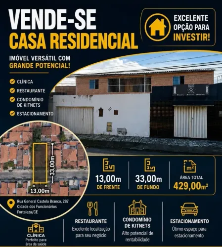 Casa - Excelente para uso comercial