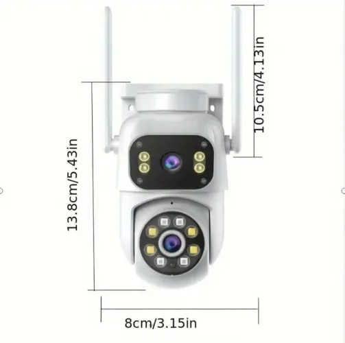 Camera Segurança Ptz Full Hd 1296p