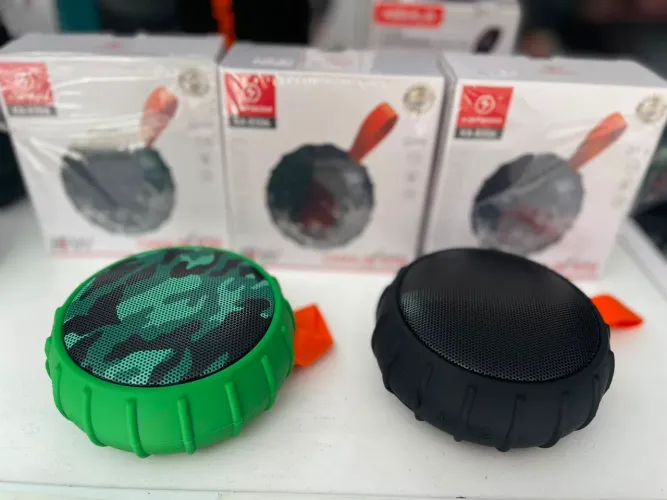 Caixa de som Bluetooth modelo Pneu a prova d'água