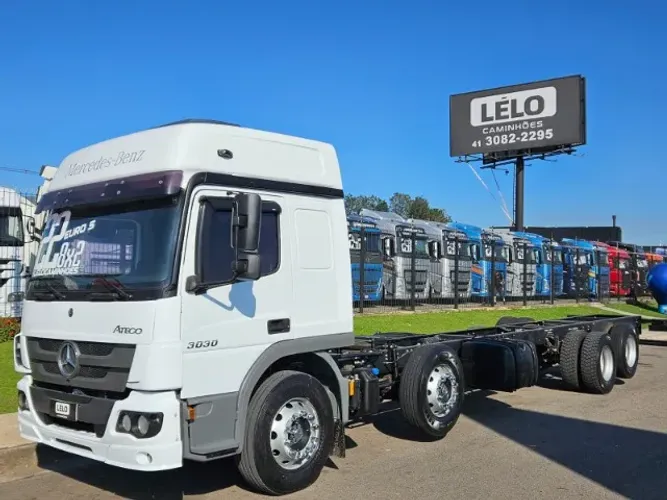 Mb Atego 3030 8x2 Bitruck Ano 2022 Automático Ar Condicionado no chassi