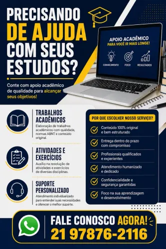 Ajuda com trabalhos acadêmicos 