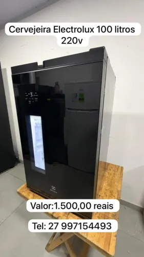 Cervejeira Electrolux 100 litros 220v zerado