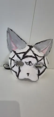 Mascara de gato aranha