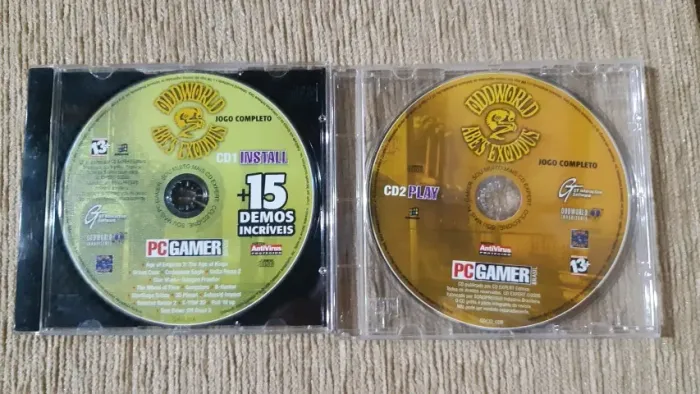 Jogo Pc Oddworld Abe's Exoddus - Cd Expert (2 Cds)