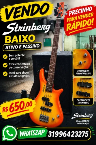 vendo baixo strinberg