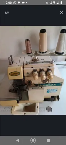 Vendo máquina industrial overloque semi nenhum defeito no valor de 750