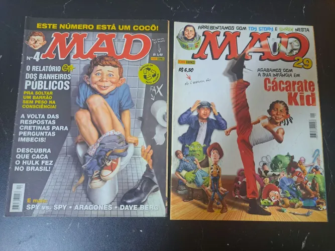 LOTE REVISTA MAD ANTIGAS - 11unidades