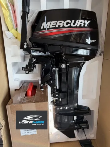 Motor popa Mercury 15 Super 1008201EK - Zero e Pronta entrega