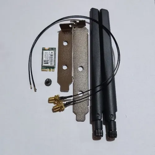 PLACA DE REDE SEM FIO PCIE M.2 DELL DW1707 WI-FI 4 + BLUETOOTH 4 + PAR DE ANTENAS