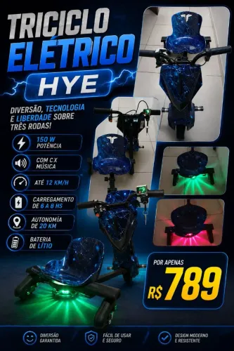 Triciclo elétrico