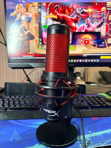 Microfone Gamer HyperX QuadCast USB