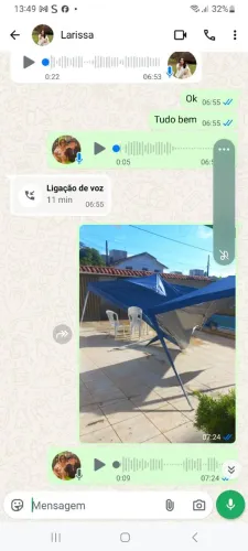 Tenda 3/6 nova porém ideal para quem trabalha com consertoto