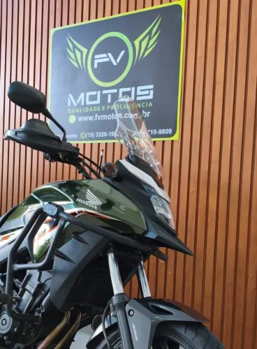 HONDA CB 500X ABS VERDE 2018 - ÚNICO DONO
