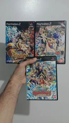 JOGOS ONE PIECE TRILOGIA ORIGINAL PARA PLAY 2