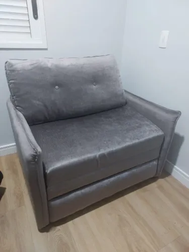 Sofá cama 3 em 1 (BRINDE 1 COLCHONETE)