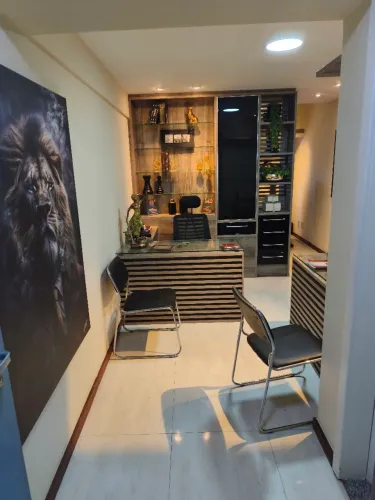 Alugo linda Sala comercial toda mobiliada 