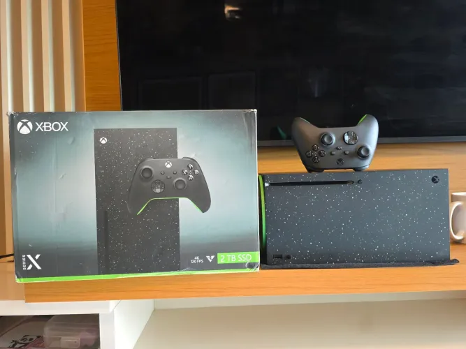 Xbox Series X 2tb Edição Especial Galaxy Black