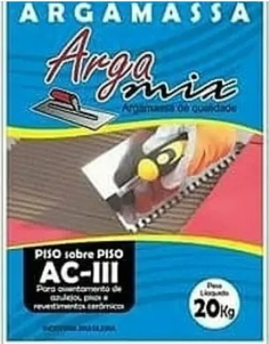 Argamassa Argamix piso sobre piso