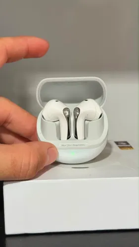 Fone Bluetooth SoundPEATS Air5 Branco com ANC - Semi Novo