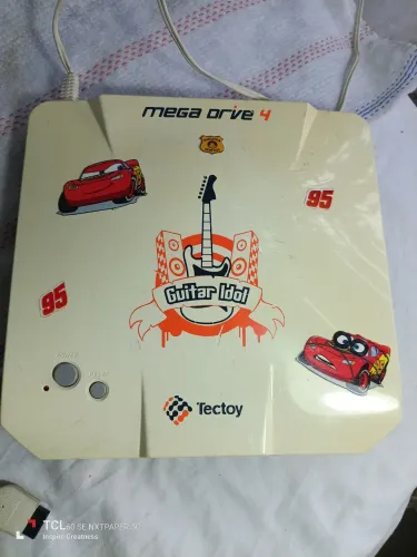 Mega Drive 4 Guitar Idol (versão II) Tectoy - funcional - colecionadores e fãs de musica