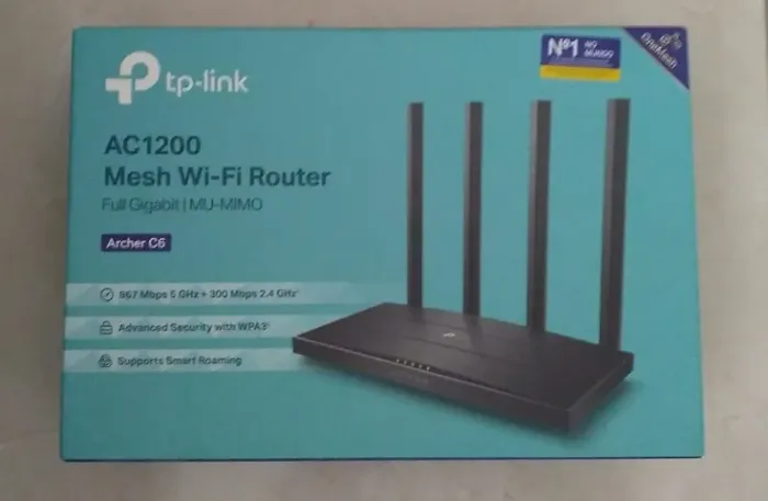 TP-Link Nome do modelo ARCHER C6