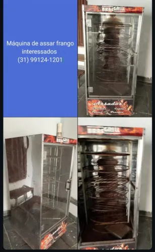 Máquina de assar frango 
