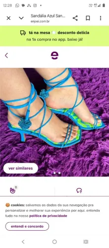Sandália santa Lolla edição Zé carioca