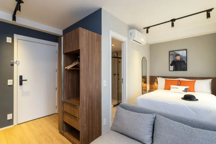 Studios NR Mobiliado - prontos para locação/moradia - Prox ao Metrô
