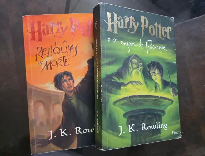 Harry Potter - Enigma do Príncipe + Relíquias da Morte - Livros Originais Rocco