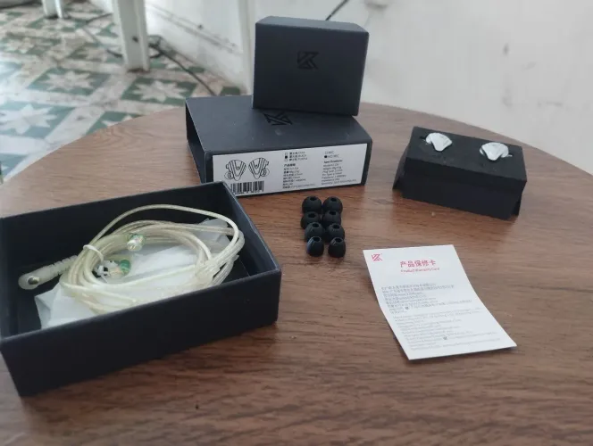 Fone KZX Original - Estado de Novo (Na Caixa / Open Box)