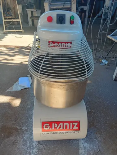 Masseira aspiral 25 kilos de massa pronta 15 kilos de farinha Gpaniz