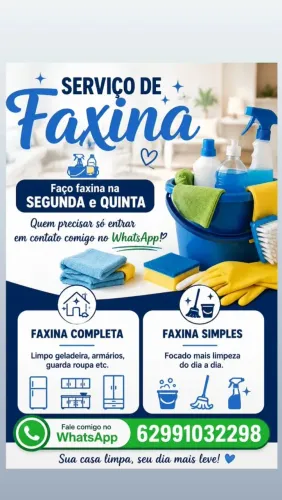 Faço faxina