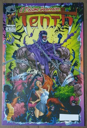 Tenth O Décimo Guerreiro Hq 1 A 4 Completa Mythos Editora