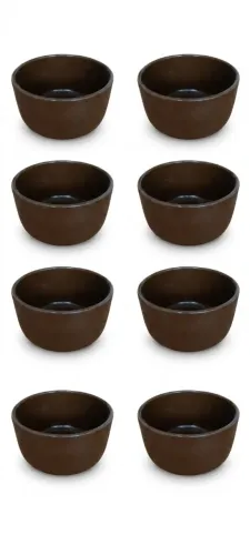 Kit 6 Cumbucas feijoada/caldo Refratária 1000 ml artesanal