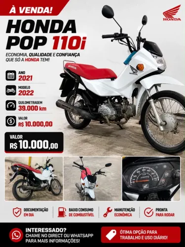 POP 110I ÚNICO DONO
