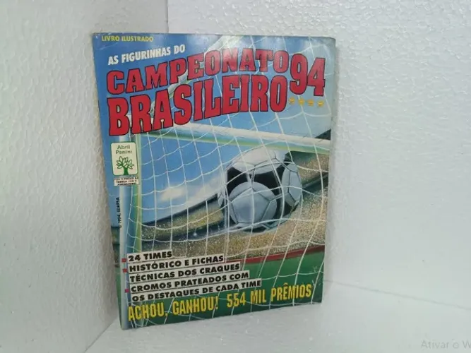 Álbum De Figurinhas Campeonato Brasileiro 94 (Completo) Abril Panini (1994)