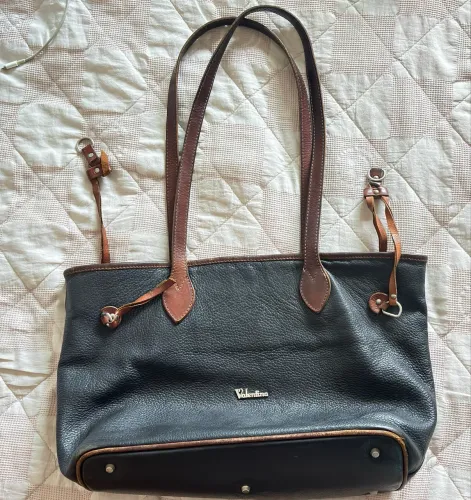 Bolsa de couro usada de marca VALENTINA