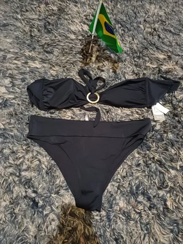 Biquíni bella's chic Plus size tamanho 50-52 oferta 