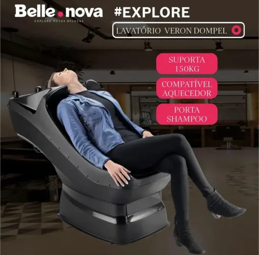 Lavatório de cabelo italiano salão de beleza e cabeleireiro 