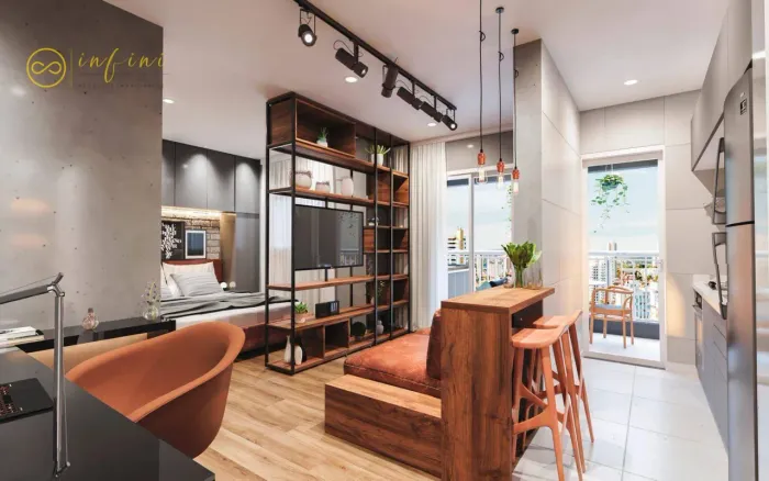 Apartamento Studio com 1 Quarto suíte à venda, 39 m² por R$ 297.000 - Condomínio Reserva C