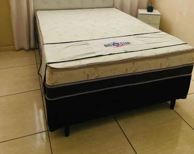 CAMA BOX VIÚVA ABSOLUTE ESPUMA D33