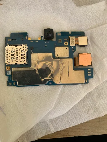 Placa e corpo de câmeras Samsung A15