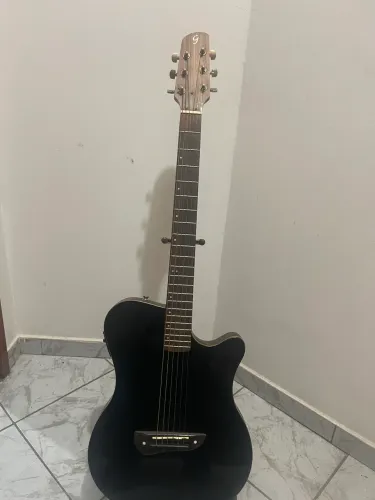Violão Aço Elétrico Flat Cutaway Giannini Stage Sts Mar Ceq